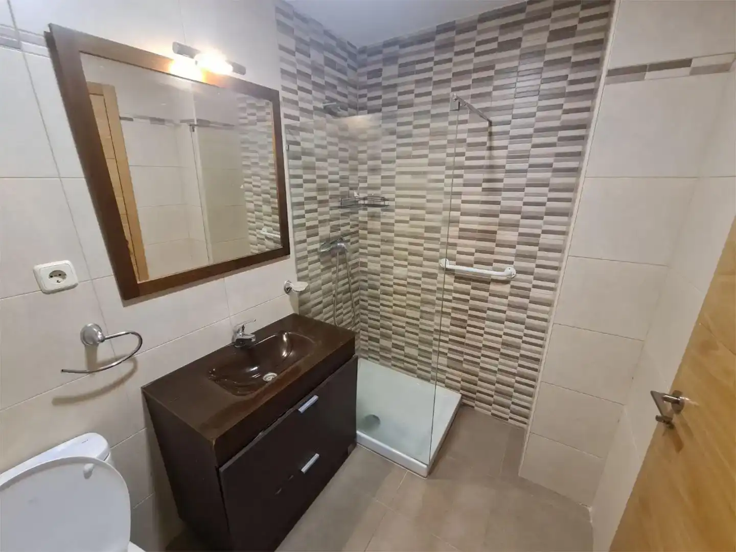 Badezimmer von Wohnung zur Miete in Galapagar mit Balkon