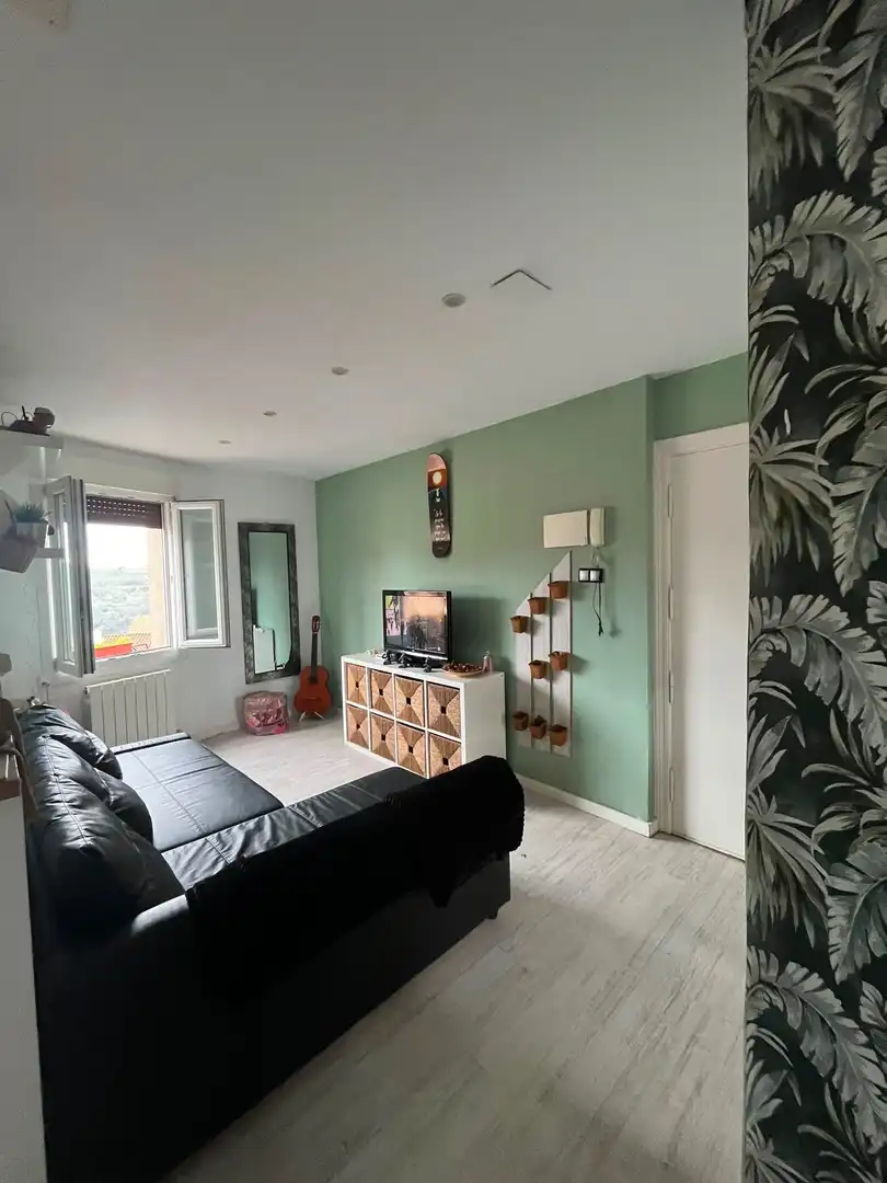 Sala de estar de Piso en venta en Ortuella con Amueblado