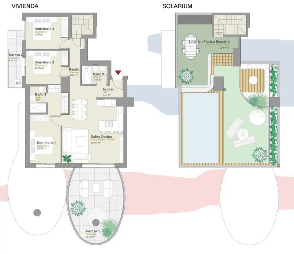 Apartment zum Verkauf in Zona Pueblo, imagen 28