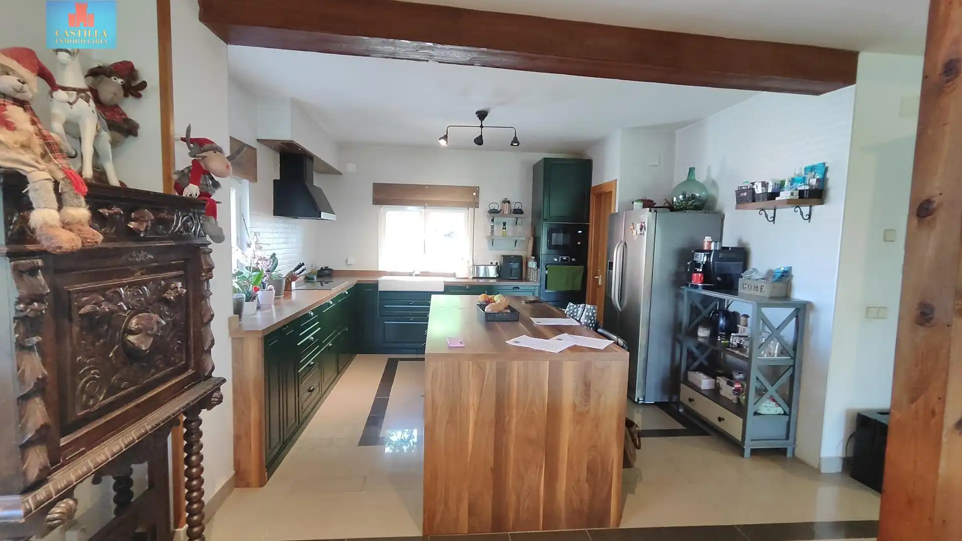 Cocina de Finca rústica en venta en Muñopepe con Calefacción, Jardín privado y Trastero