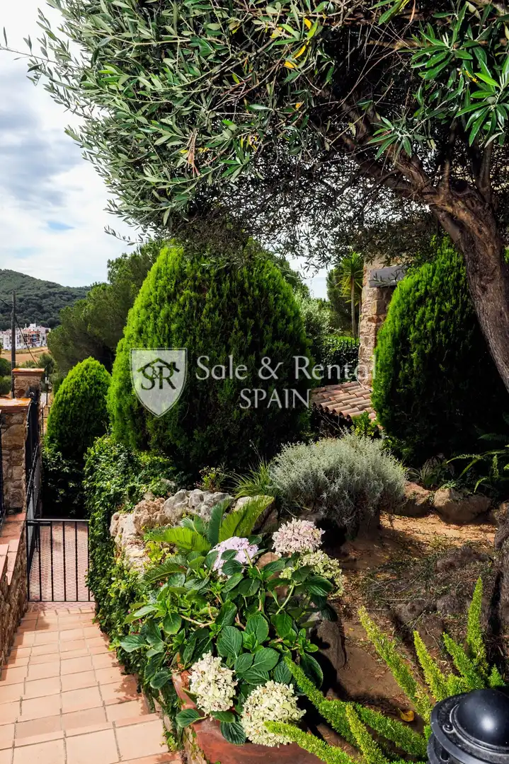 Jardín de Casa o chalet en venta en Blanes con Calefacción, Jardín privado y Terraza