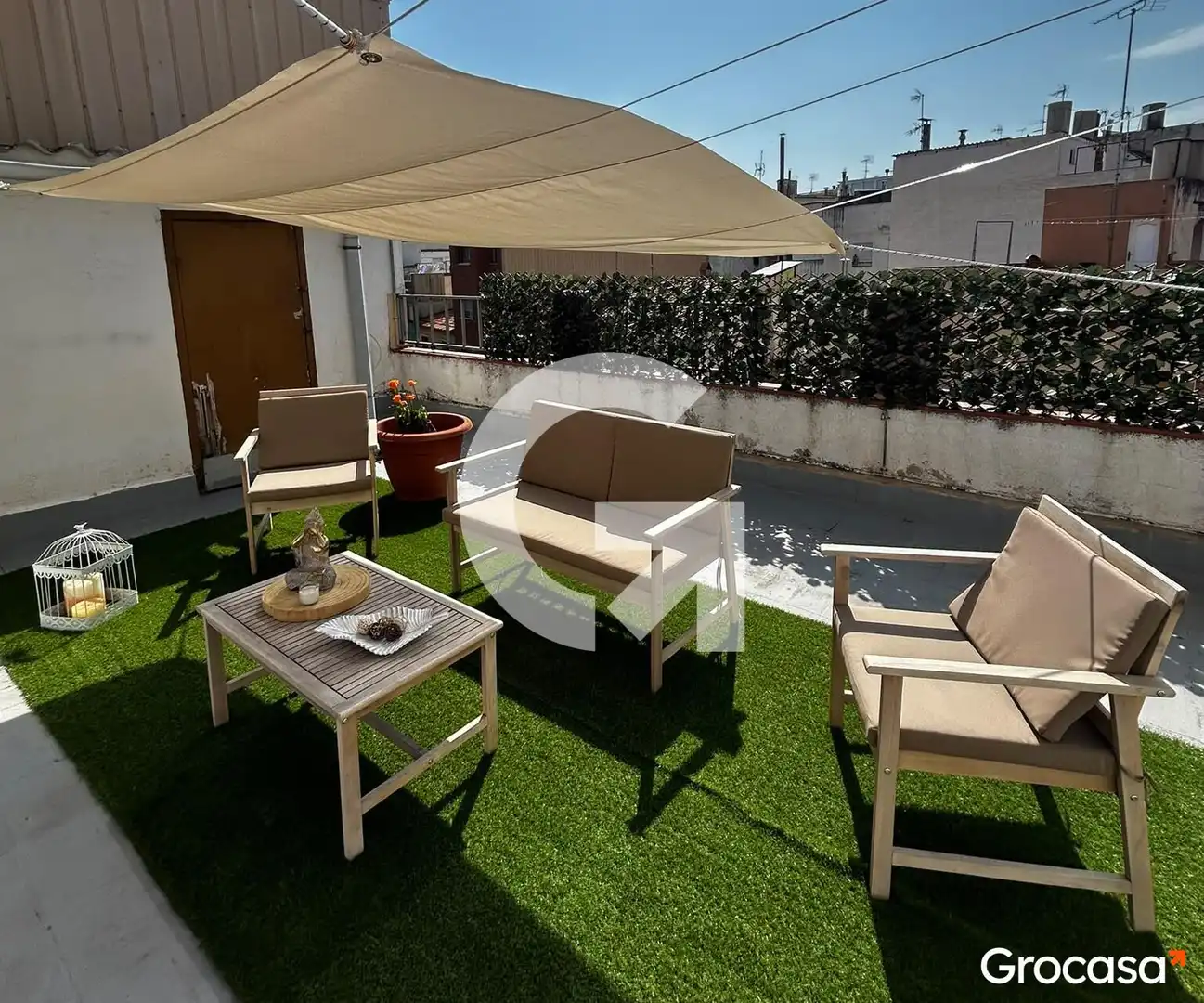 Terrace of Flat for sale in Mataró  with Air Conditioner, Heating and Terrace