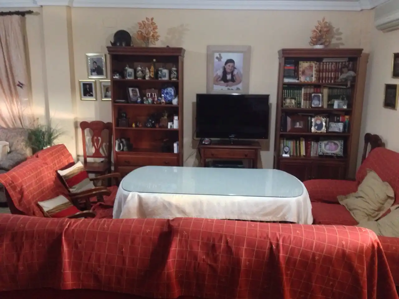 Living room of Houses for sale in Córdoba  with Air Conditioner, Private garden and Terrace