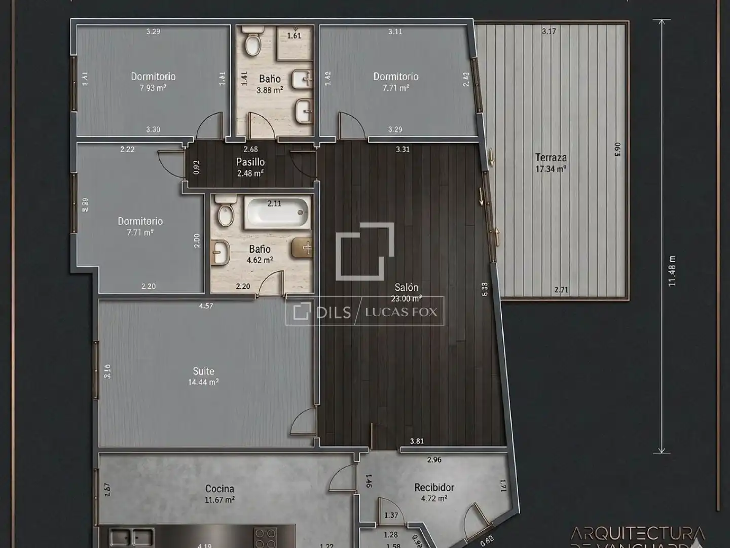 Wohnung zum Verkauf in Sant Just Desvern mit Terrasse und Balkon