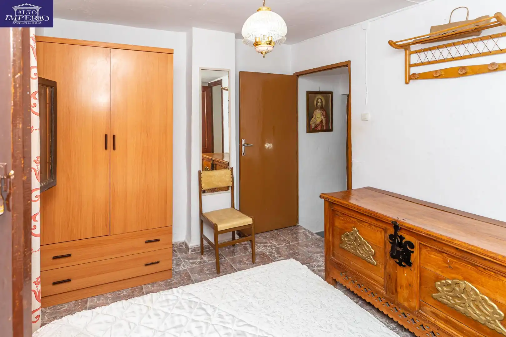 Schlafzimmer von Einfamilien-Reihenhaus zum Verkauf in La Peza mit Balkon