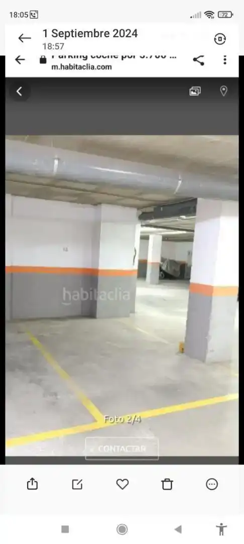Aparcament de Garatge de lloguer en Águilas