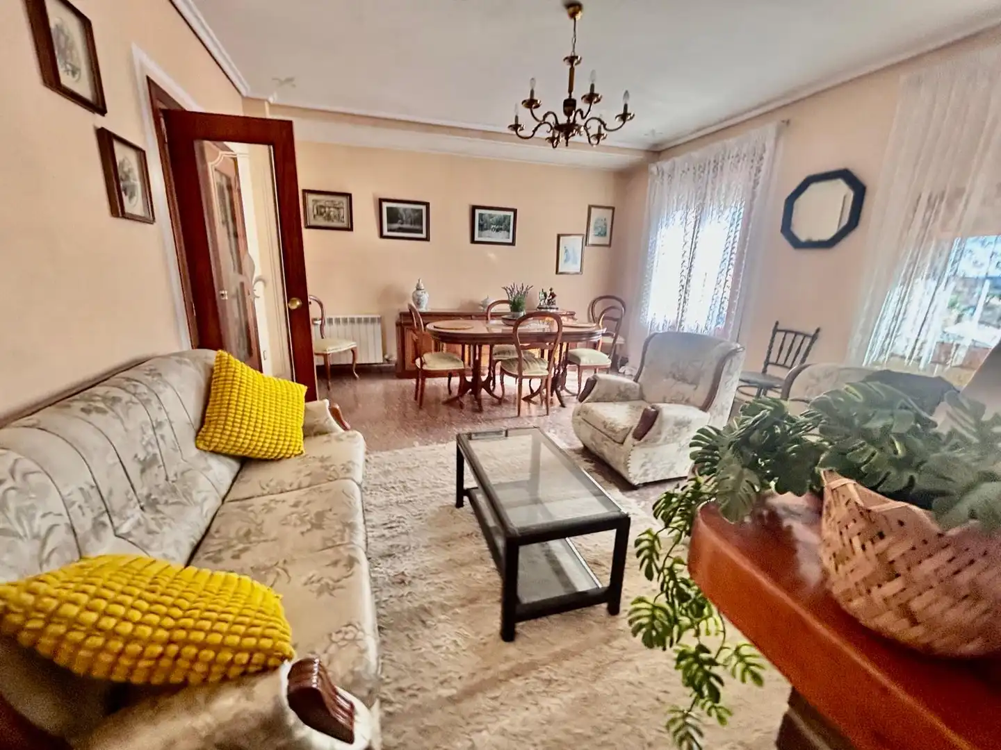 Living room of Houses for sale in Bulbuente  with Heating, Storage room and Furnished