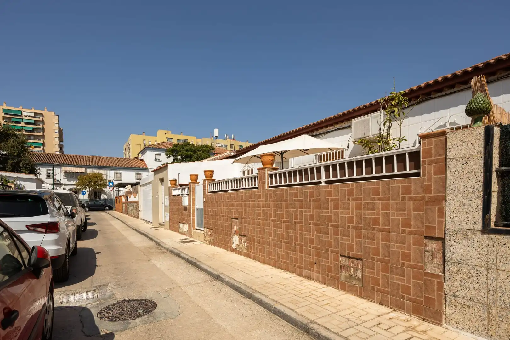 Außenansicht von Haus oder Chalet zum Verkauf in Málaga mit Terrasse