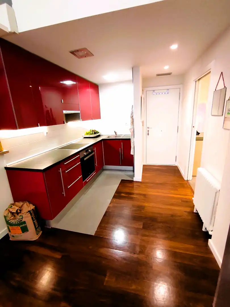 Cocina de Apartamento en venta en Eibar con Calefacción, Parquet y Horno