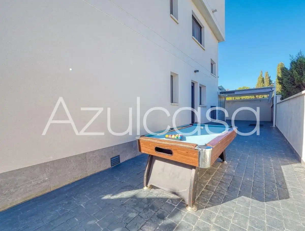 Vista exterior de Casa o chalet en venta en Sant Joan d'Alacant con Aire acondicionado, Terraza y Piscina