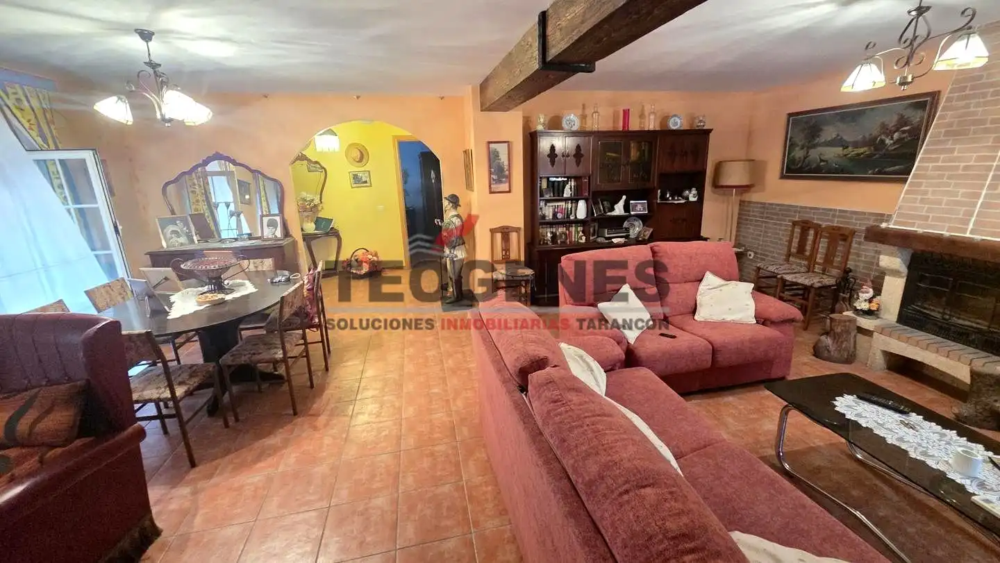 Sala d'estar de Casa o xalet en venda en Zarza de Tajo amb Aire condicionat i Calefacció