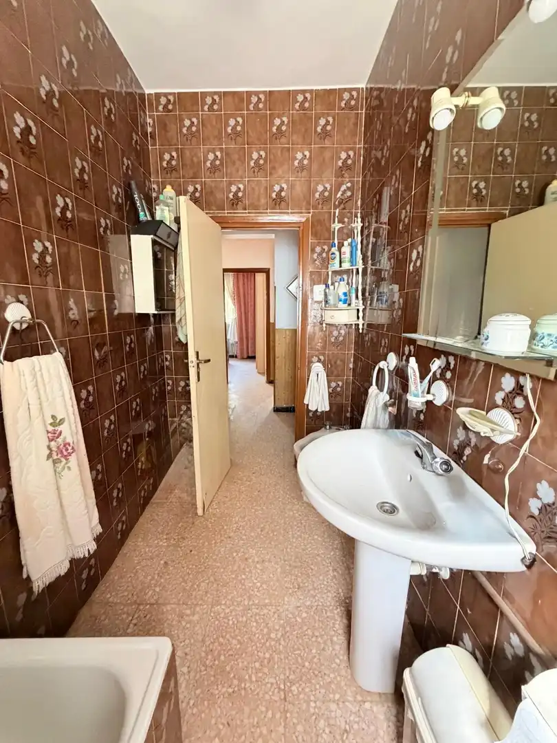 Baño de Casa o chalet en venta en Valverde de Mérida con Jardín privado, Terraza y Trastero