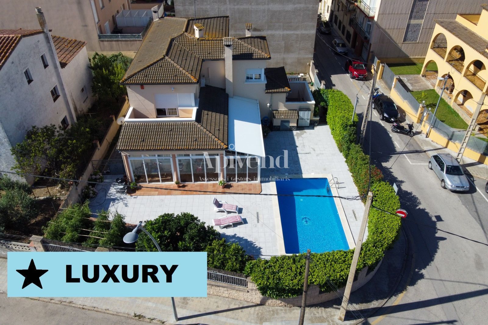 Exterior view of House or chalet for sale in Roses  with Air Conditioner, Heating and Terrace
