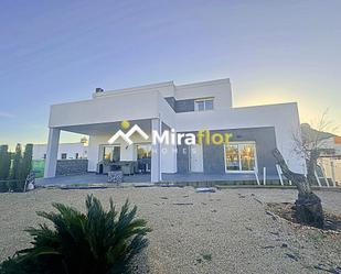 Exterior view of House or chalet for sale in Els Poblets  with Air Conditioner, Private garden and Terrace