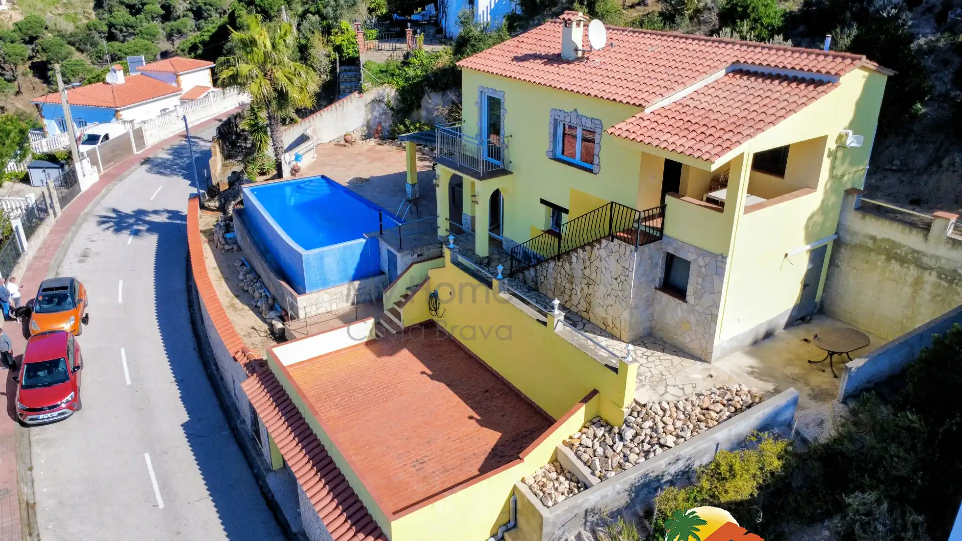 Vista exterior de Casa o chalet en venta en Lloret de Mar con Aire acondicionado, Calefacción y Jardín privado