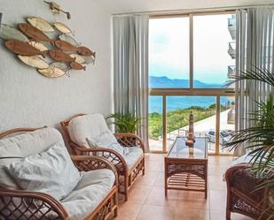Dormitori de Apartament de lloguer en L'Alfàs del Pi amb Aire condicionat, Jardí privat i Terrassa