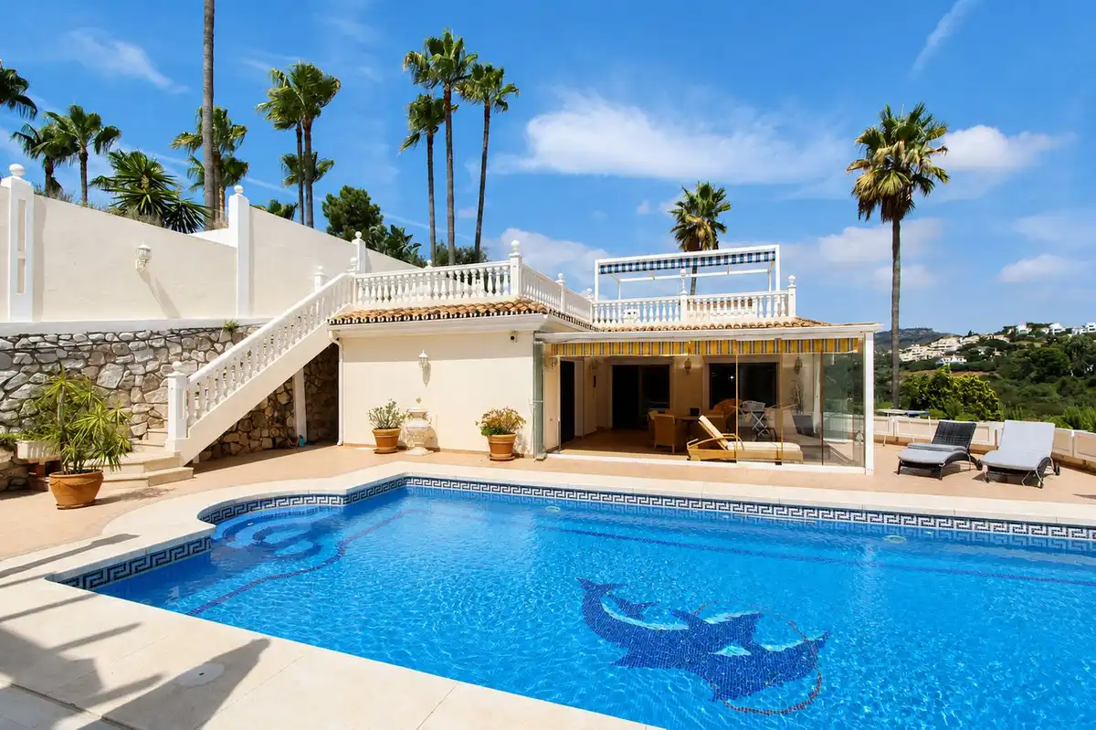 Piscina de Casa o chalet en venta en Marbella