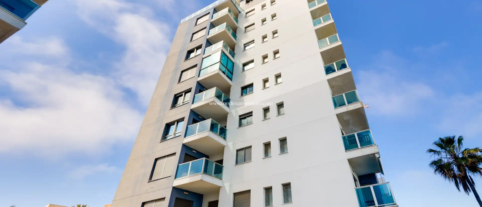 Exterior view of Duplexes for sale in La Manga del Mar Menor  with Air Conditioner, Heating and Private garden