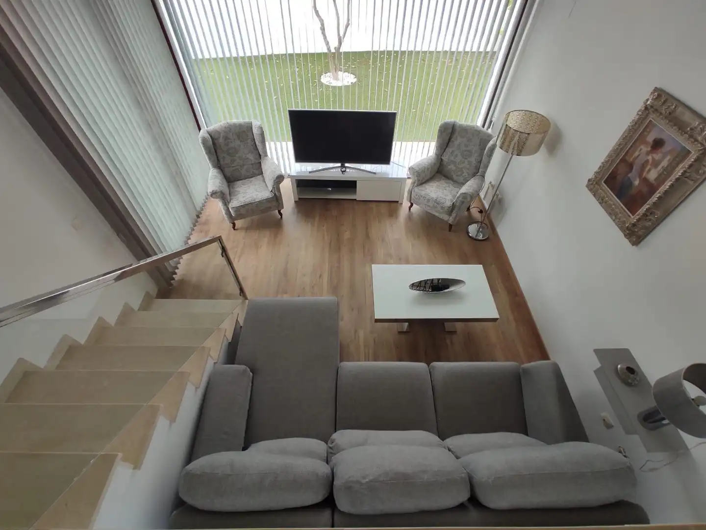 Sala de estar de Casa o chalet de alquiler en Montequinto con Aire acondicionado, Calefacción y Jardín privado