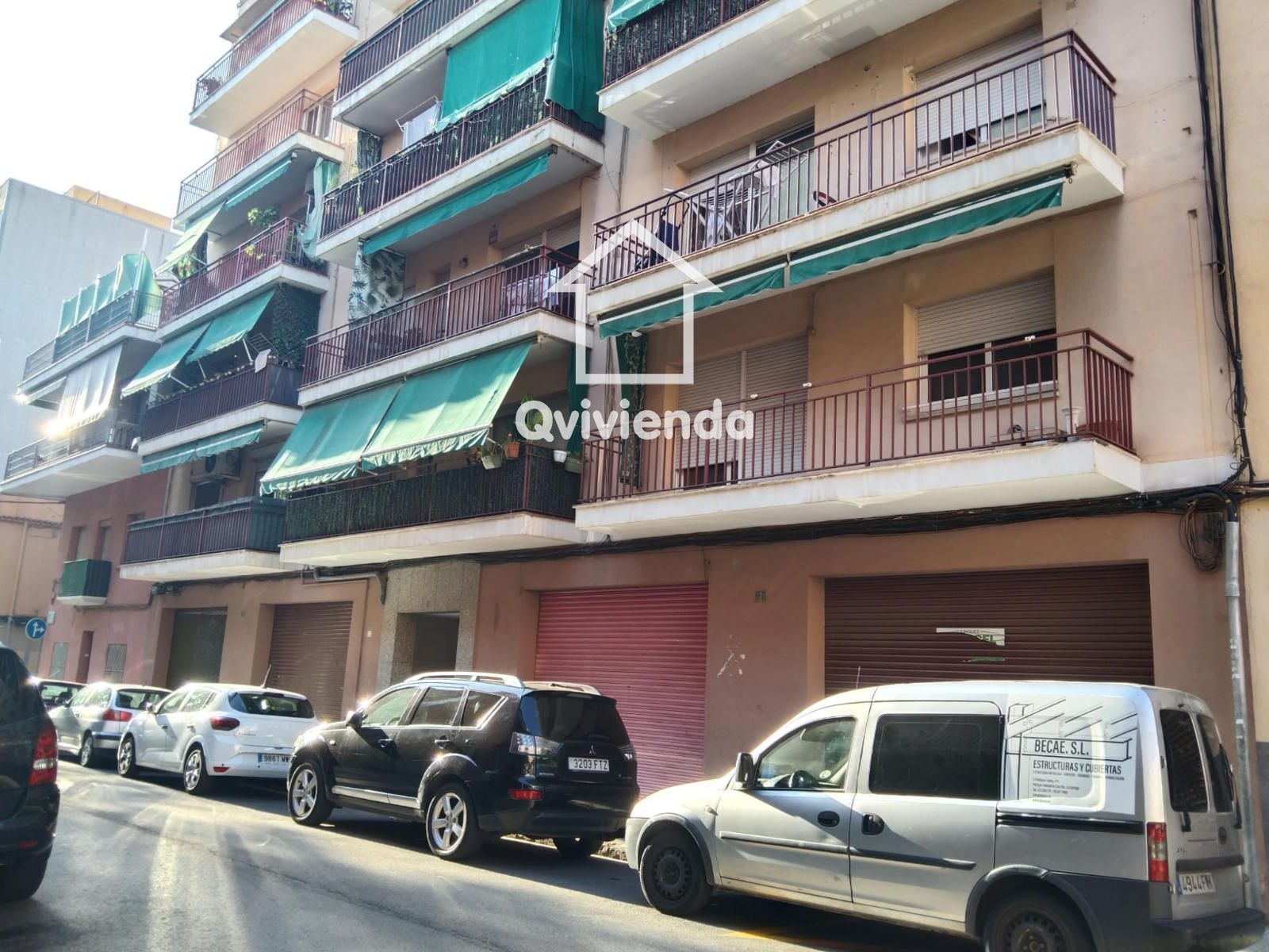 Vista exterior de Piso en venta en Granollers