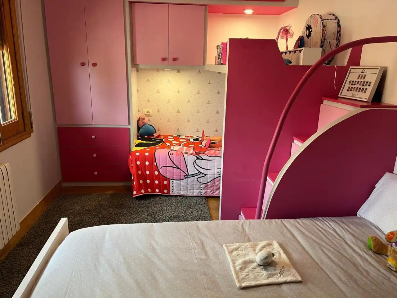Dormitori de Casa o xalet de lloguer en Ourense Capital  amb Calefacció, Jardí privat i Terrassa