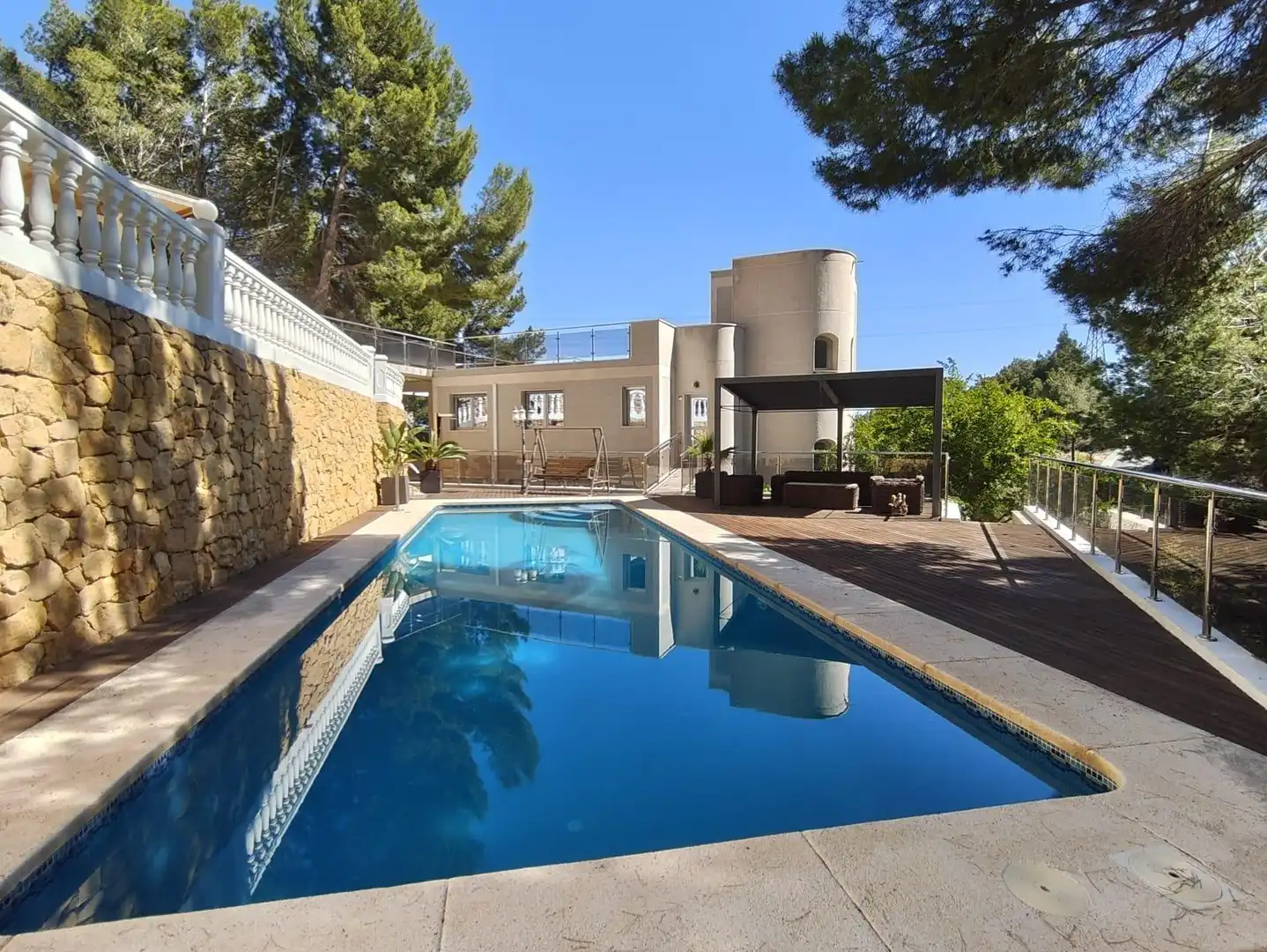 Swimming pool of Houses for sale in Altea  with Air Conditioner, Heating and Private garden