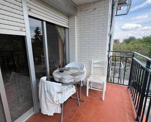 Balcony of Flat to rent in  Madrid Capital  with Terrace