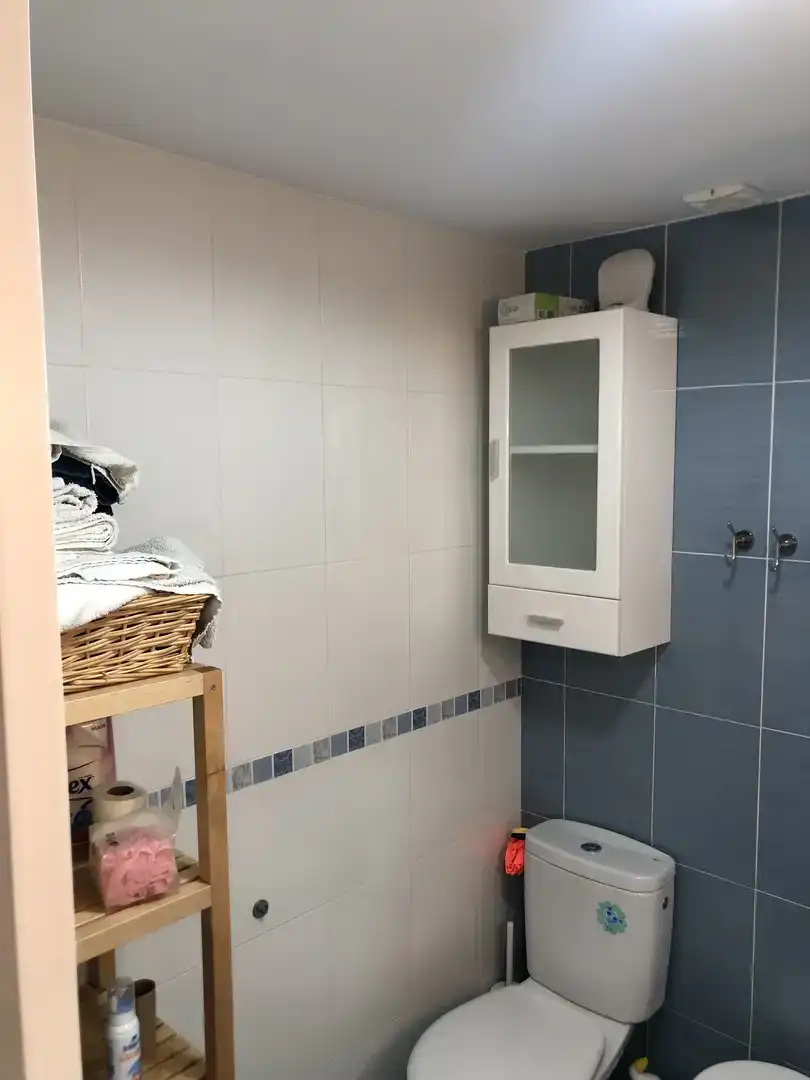 Badezimmer von Wohnungen zur Miete in Pilar de la Horadada mit Klimaanlage und Balkon