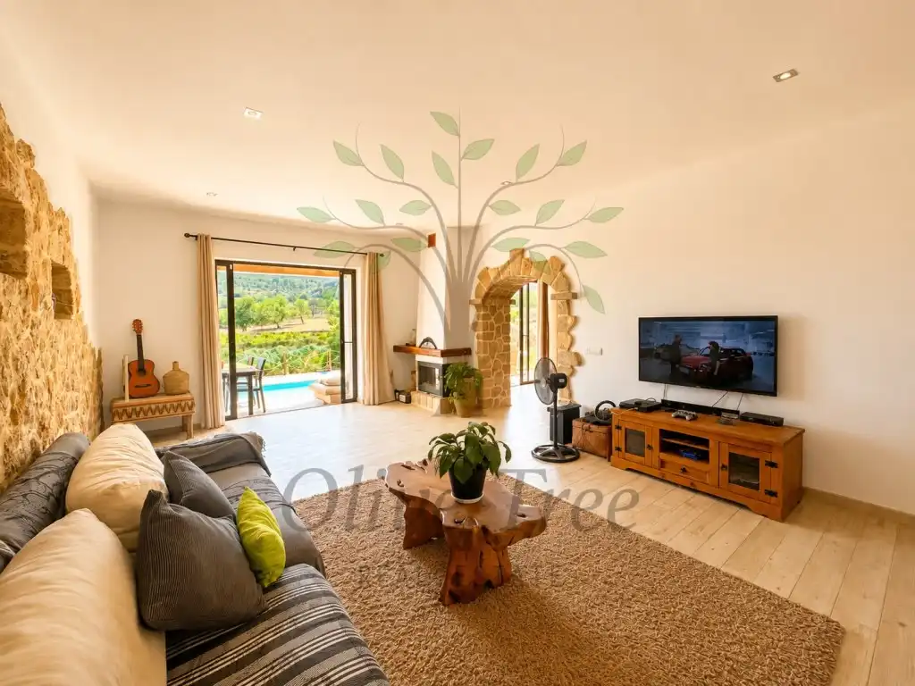 Living room of Houses for rent in Sant Joan de Labritja  with Swimming Pool