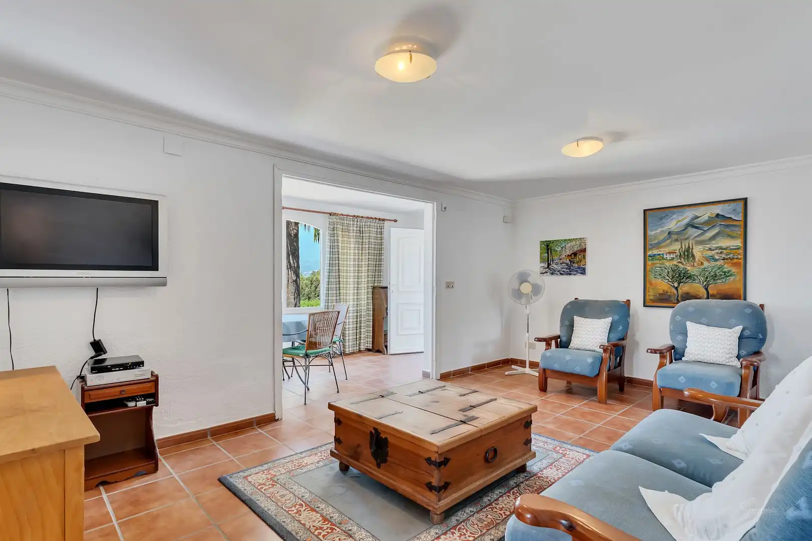 Living room of Houses for sale in Jávea / Xàbia  with Air Conditioner, Heating and Private garden
