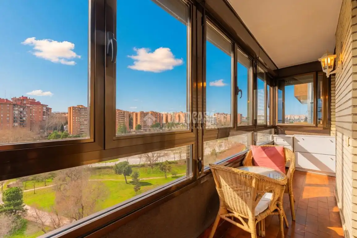 Vista exterior de Piso en venta en Madrid con Aire acondicionado, Calefacción y Terraza