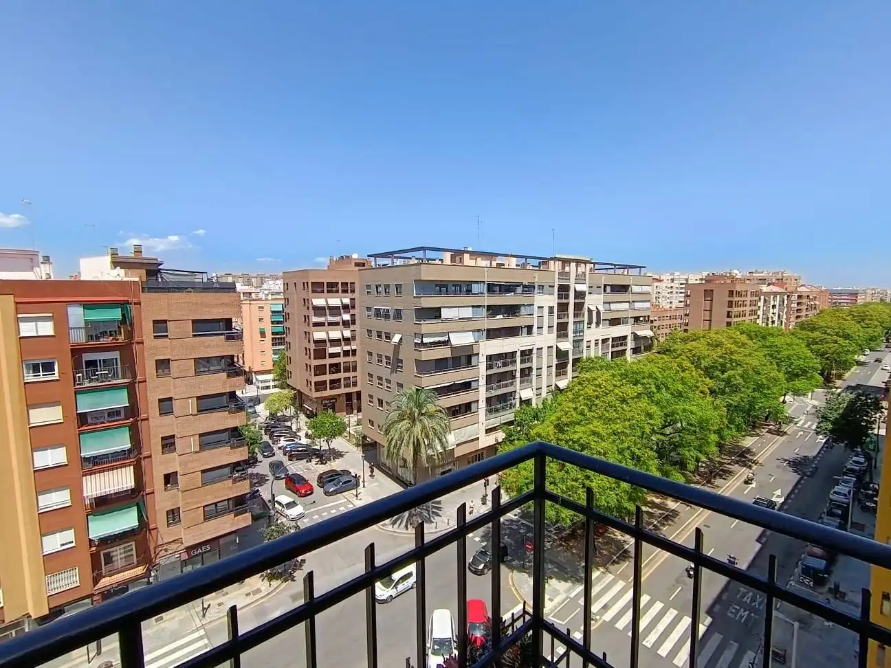 Vista exterior de Pis de lloguer en Valencia amb Aire condicionat, Calefacció i Balcó