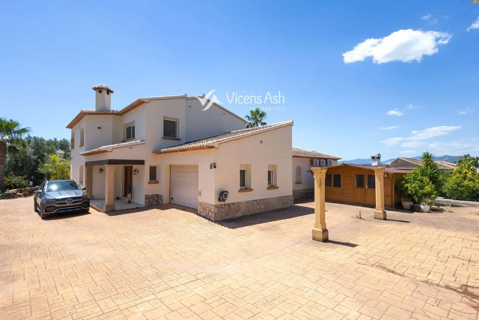 Exterior view of Houses for sale in Jávea / Xàbia  with Air Conditioner, Heating and Terrace