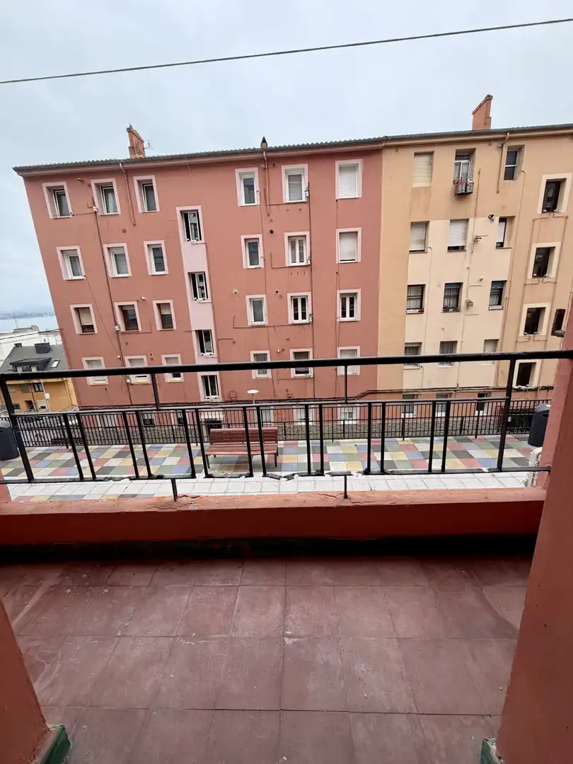 Terrassa de Pis de lloguer en Santander amb Terrassa i Moblat