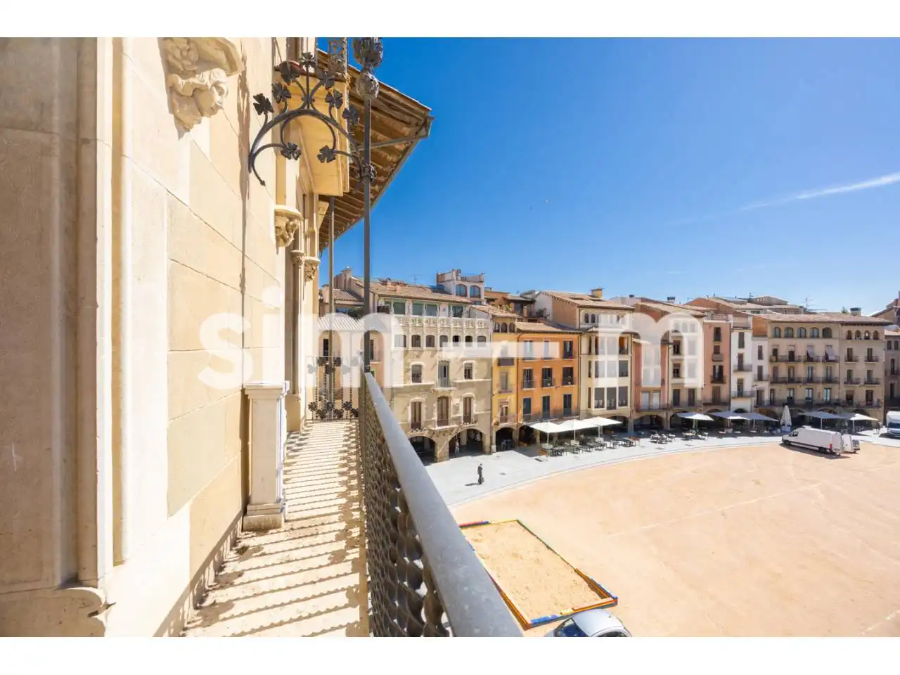 Terraza de Piso en venta en Vic con Calefacción y Balcón