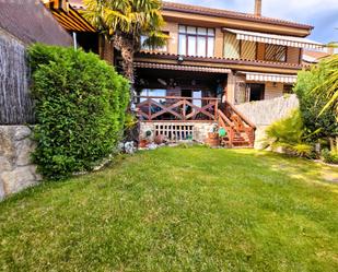 Garden of Single-family semi-detached for sale in Collado Mediano  with Heating, Private garden and Parquet flooring