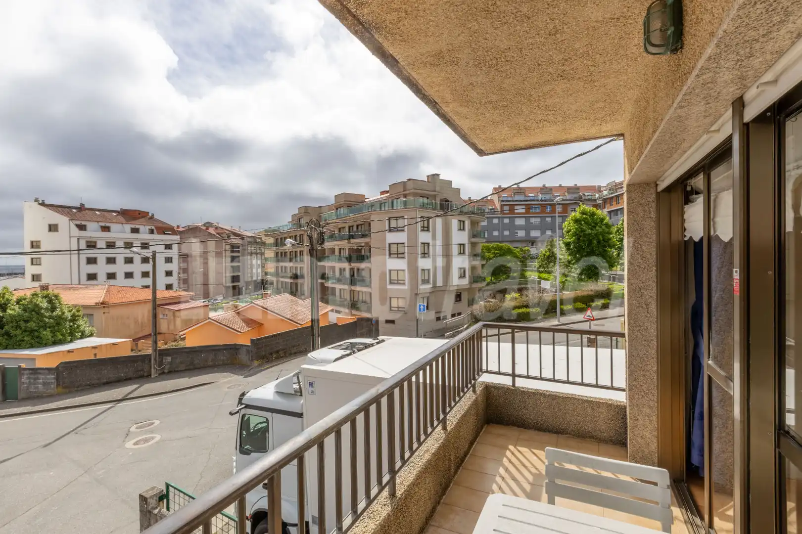 Terrasse von Wohnung zum Verkauf in Sanxenxo mit Privatgarten, Terrasse und Möbliert