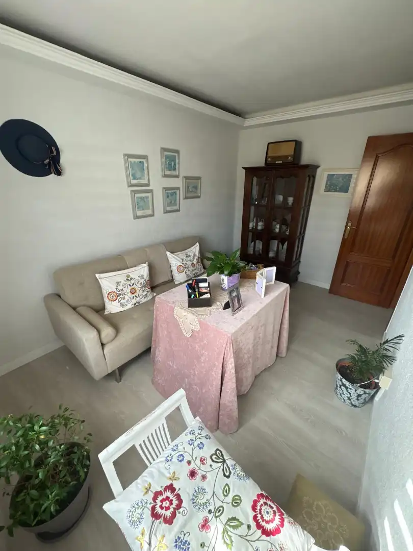 Living room of Flat for sale in Jerez de la Frontera  with Air Conditioner, Parquet flooring and Terrace