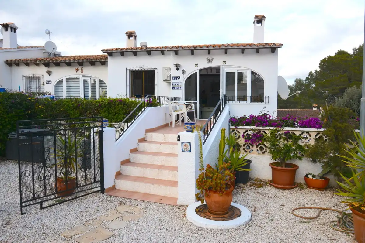 Garden of Detached homes for sale in Moraira  with Air Conditioner and Community pool