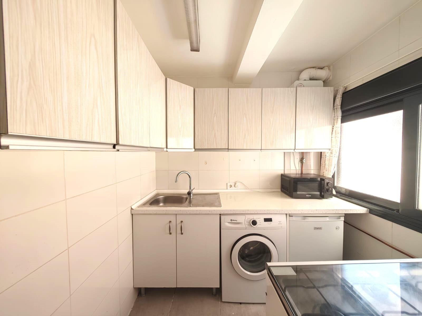 Kitchen of Flat for sale in  Madrid Capital  with Heating