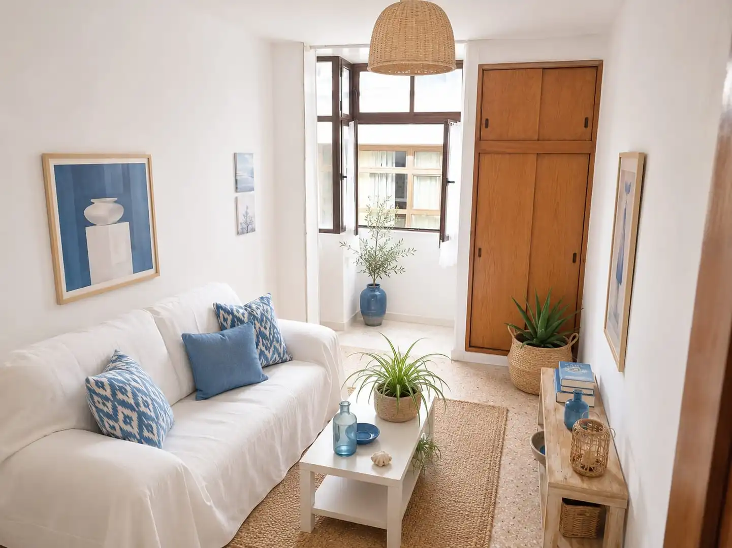 Sala de estar de Piso en venta en Las Palmas de Gran Canaria con Balcón y Internet