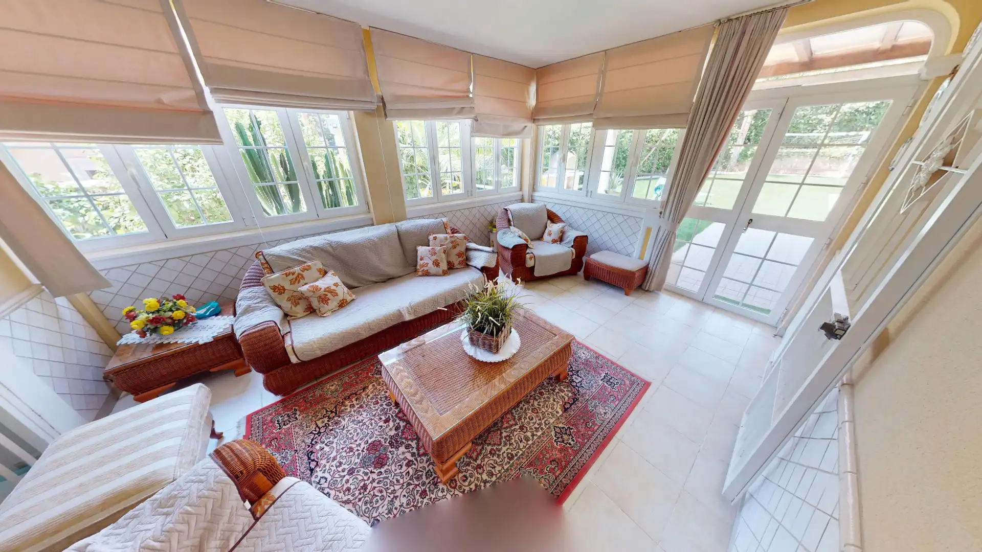 Sala de estar de Casa o chalet en venta en Torremolinos con Aire acondicionado, Calefacción y Jardín privado