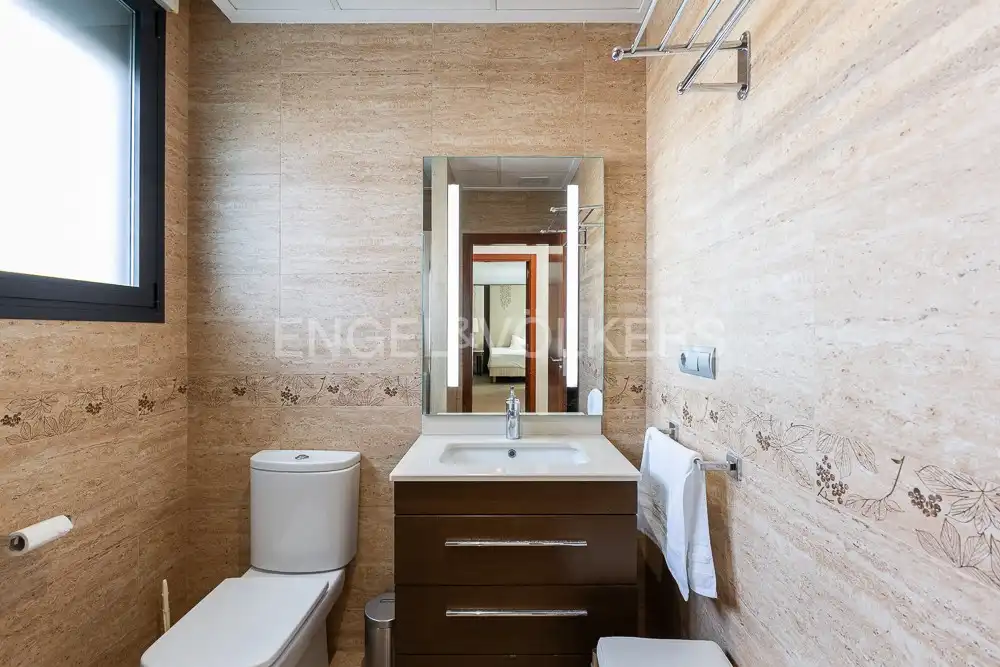 Bathroom of Houses for sale in Cullera  with Air Conditioner, Heating and Terrace