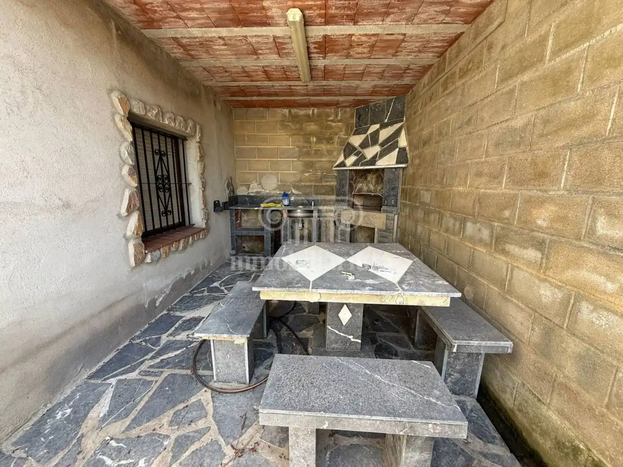 Terrassa de Casa o xalet en venda en Vidreres amb Aire condicionat, Jardí privat i Parquet