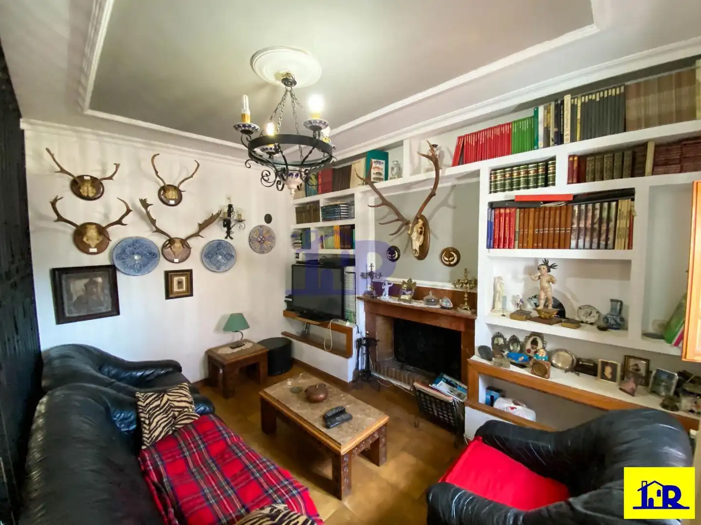 Sala de estar de Casa o chalet en venta en Cuenca con Calefacción, Trastero y Amueblado