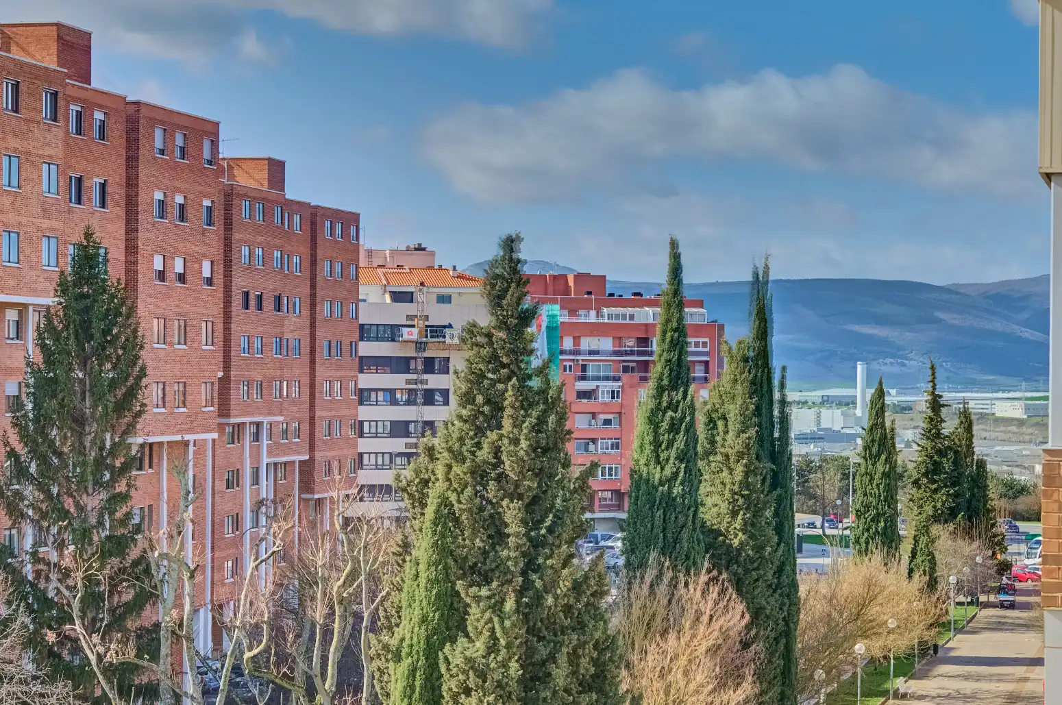 Vista exterior de Pis en venda en  Pamplona / Iruña amb Aire condicionat, Calefacció i Parquet