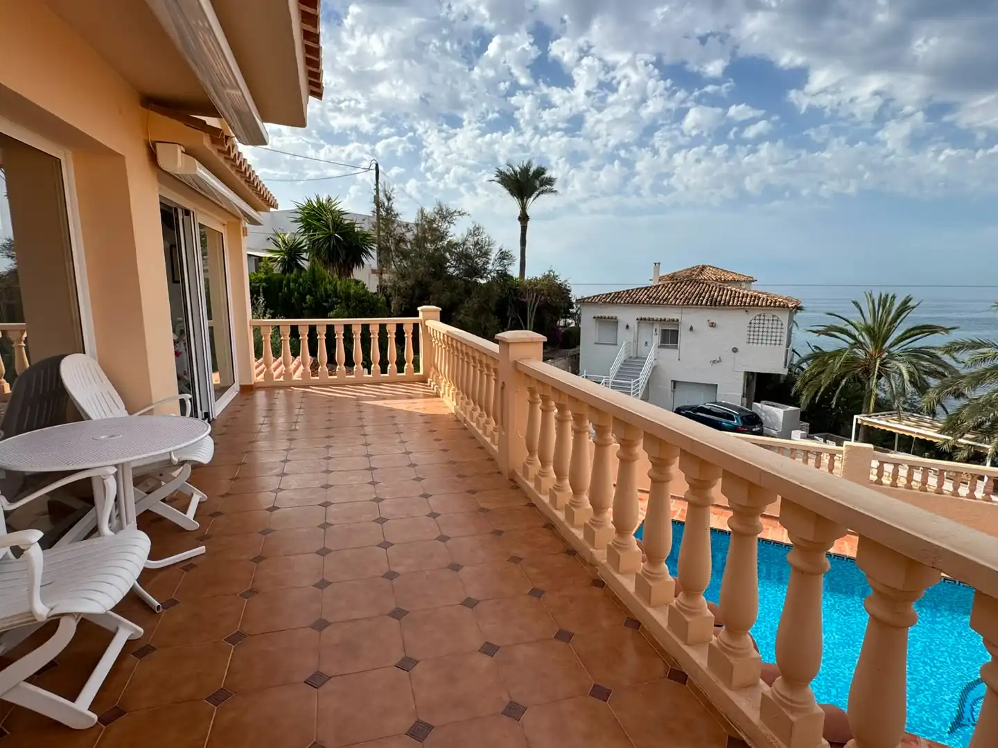 Terraza de Casa o chalet en venta en El Campello con Aire acondicionado, Calefacción y Jardín privado