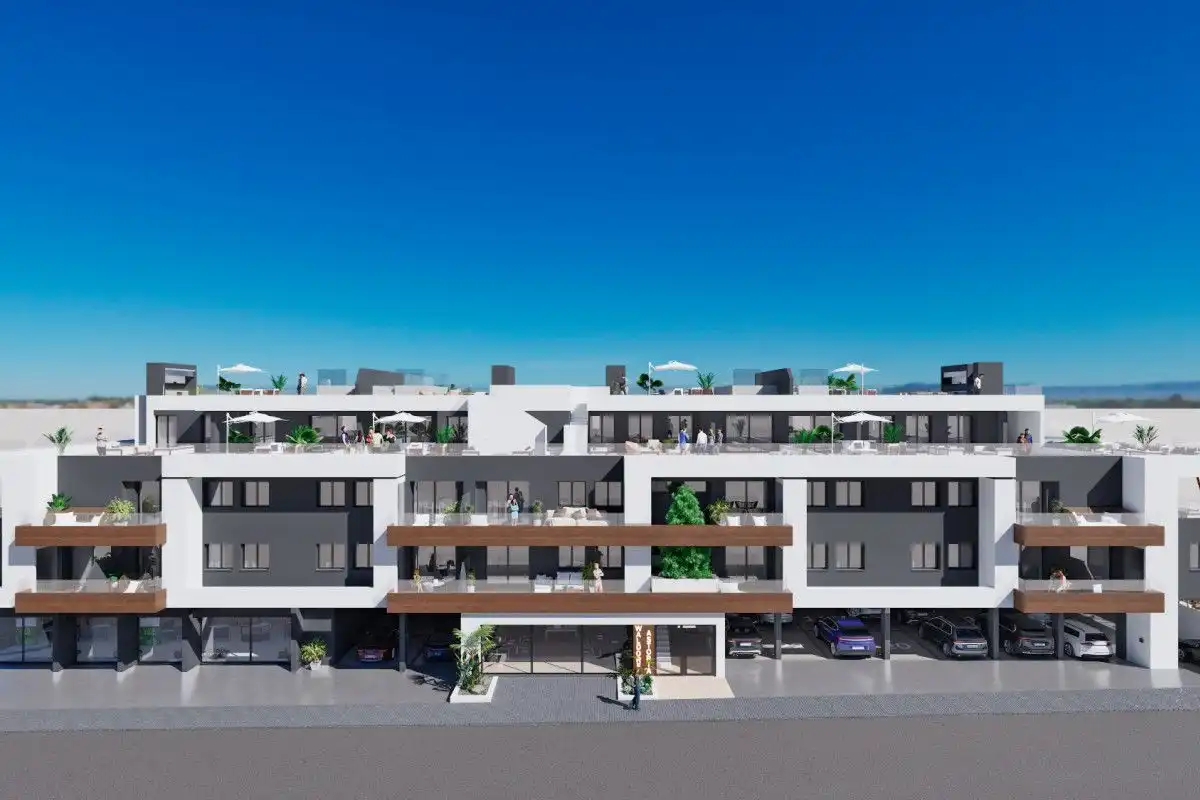 Mini appartamento con giardino in vendita a Benijófar