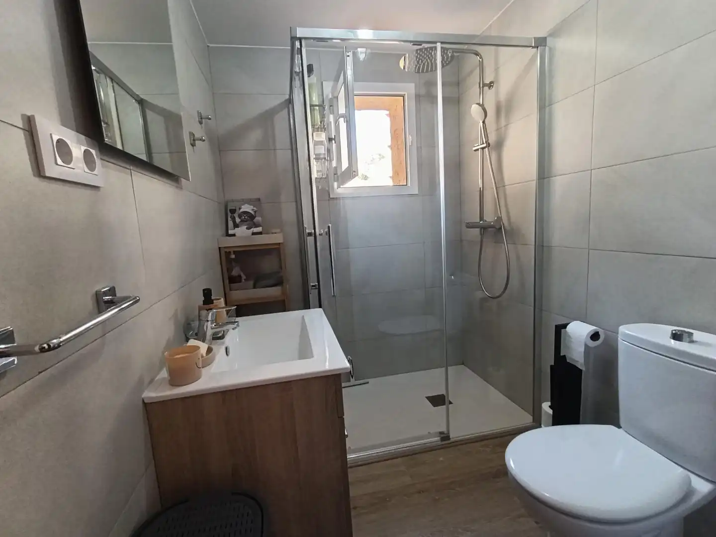 Bathroom of Flat for rent in El Ejido  with Private garden, Furnished and Community pool