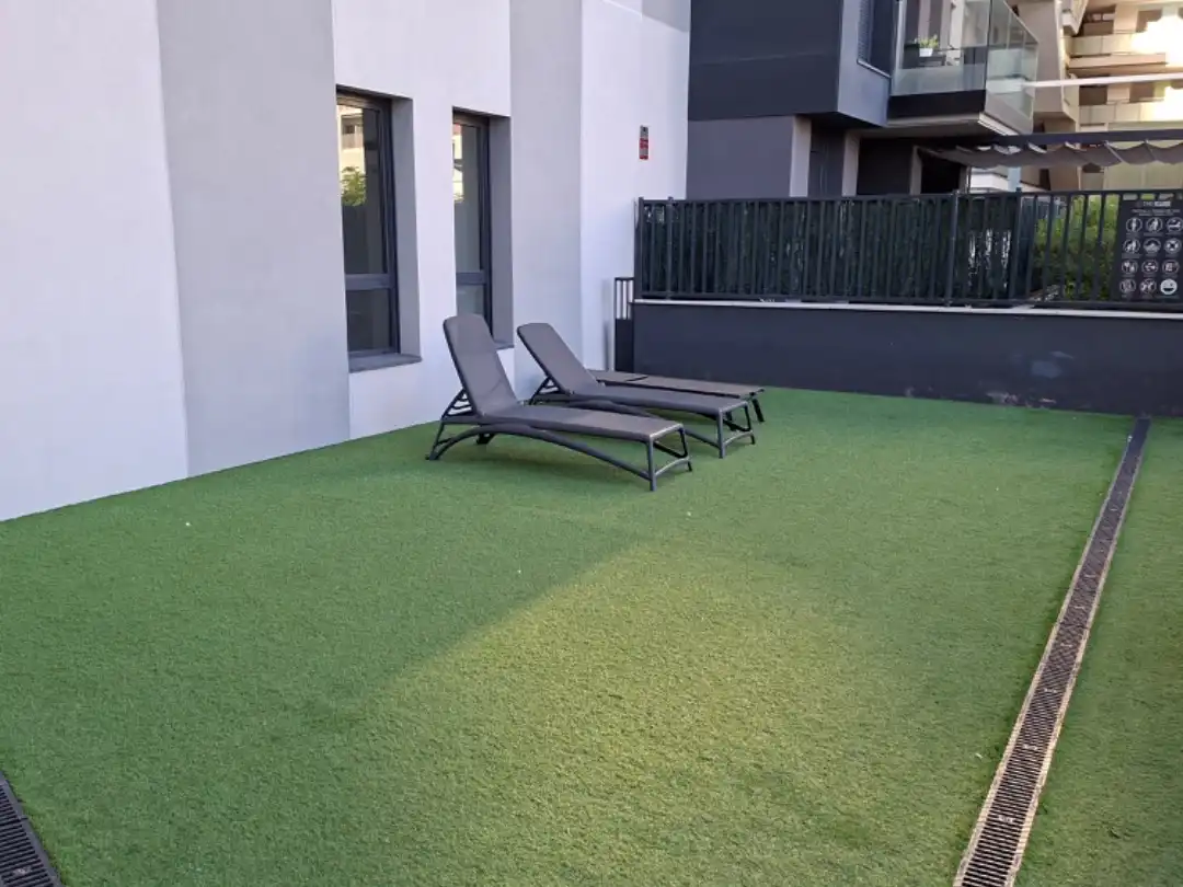 Terrasse von Wohnung zum Verkauf in  Tarragona Capital mit Klimaanlage, Terrasse und Schwimmbad